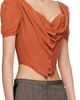 Vivienne Westwood Vivienne Westwood Orange Bea Corset Cardigan Blouse - 2