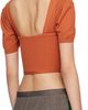 Vivienne Westwood Vivienne Westwood Orange Bea Corset Cardigan Blouse - 3