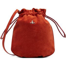 Vivienne Westwood Vivienne Westwood Orange Drawstring Pouch Bag