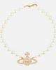 Vivienne Westwood Vivienne Westwood Orb embellished choker - 1