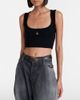 Vivienne Westwood Vivienne Westwood Orb ribbed-knit jersey crop top - 2