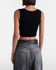 Vivienne Westwood Vivienne Westwood Orb ribbed-knit jersey crop top - 4