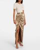 Vivienne Westwood Vivienne Westwood Panther asymmetric maxi skirt - 2
