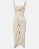 Vivienne Westwood Vivienne Westwood Panther draped ruched midi dress - 1
