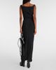Vivienne Westwood Vivienne Westwood Panther gathered asymmetric maxi dress - 4