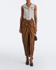 Vivienne Westwood Vivienne Westwood Panther gathered cotton-blend midi skirt - 2