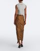 Vivienne Westwood Vivienne Westwood Panther gathered cotton-blend midi skirt - 6