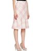 Vivienne Westwood Vivienne Westwood Pink & Off-White Adder Midi Skirt - 2
