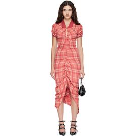 Vivienne Westwood Vivienne Westwood Pink Pulling Midi Dress