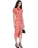 Vivienne Westwood Vivienne Westwood Pink Pulling Midi Dress - 2