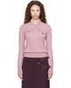 Vivienne Westwood Vivienne Westwood Pink Tie Bea Long Sleeve Polo - 1