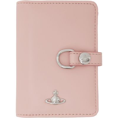 Vivienne Westwood Vivienne Westwood Pink Vertical Flap Card Holder