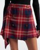 Vivienne Westwood Vivienne Westwood Plaid asymmetric miniskirt - 4