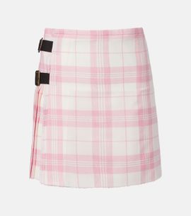 Vivienne Westwood Vivienne Westwood Plaid wool-blend miniskirt