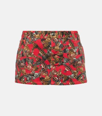 Vivienne Westwood Vivienne Westwood Printed cotton skirt