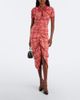 Vivienne Westwood Vivienne Westwood Pulling checked ruched cotton midi dress - 2