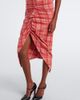 Vivienne Westwood Vivienne Westwood Pulling checked ruched cotton midi dress - 4