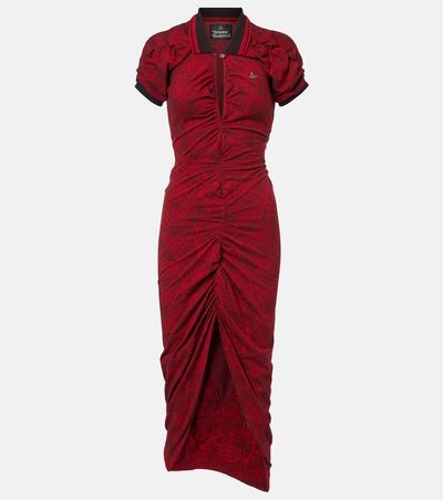 Vivienne Westwood Vivienne Westwood Pulling cotton jacquard midi dress