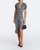 Vivienne Westwood Vivienne Westwood Pulling striped ruched cotton midi dress - 2