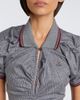 Vivienne Westwood Vivienne Westwood Pulling striped ruched cotton midi dress - 3
