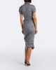 Vivienne Westwood Vivienne Westwood Pulling striped ruched cotton midi dress - 6