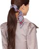 Vivienne Westwood Vivienne Westwood Purple & Red Tartan Large Scrunchie - 3