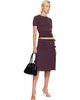 Vivienne Westwood Vivienne Westwood Purple Alex Kilt Midi Skirt - 4