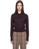Vivienne Westwood Vivienne Westwood Purple Tie Bea Long Sleeve Polo - 1