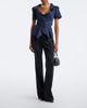 Vivienne Westwood Vivienne Westwood Ray striped virgin wool flared pants - 2
