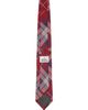 Vivienne Westwood Vivienne Westwood Red 8.5cm Check Tie - 2