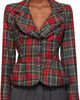 Vivienne Westwood Vivienne Westwood Red & Green Drunken Blazer - 1