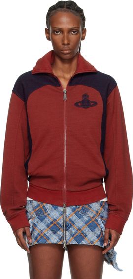 Vivienne Westwood Vivienne Westwood Red & Navy Alien Track Jacket
