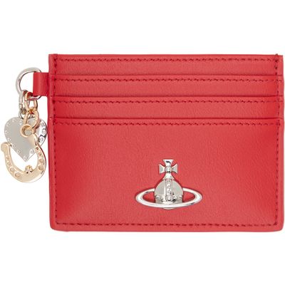 Vivienne Westwood Vivienne Westwood Red Charm Card Holder