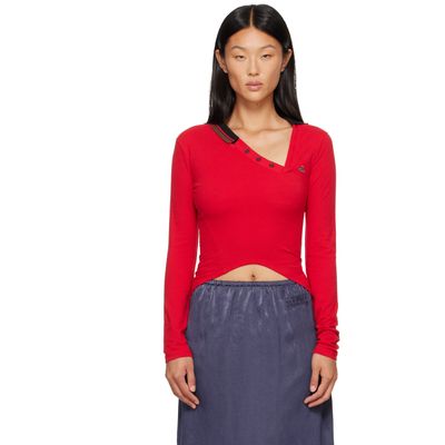 Vivienne Westwood Vivienne Westwood Red Ls Glory Polo