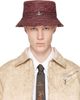 Vivienne Westwood Vivienne Westwood Red Raffia Bucket Hat - 1