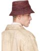 Vivienne Westwood Vivienne Westwood Red Raffia Bucket Hat - 3