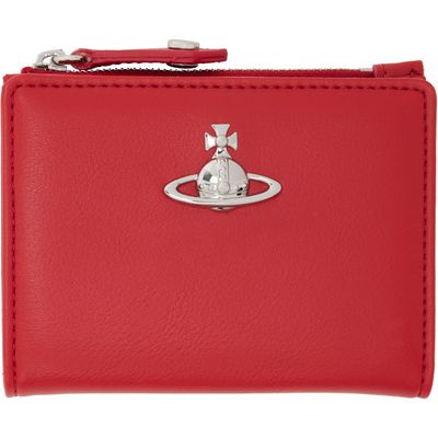 Vivienne Westwood Vivienne Westwood Red Slim Flap Card Holder
