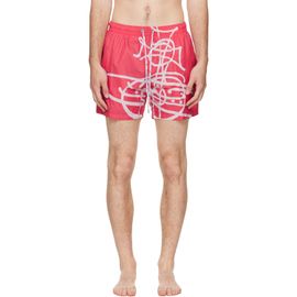 Vivienne Westwood Vivienne Westwood Red Surf Boxer Swim Shorts