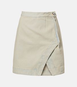 Vivienne Westwood Vivienne Westwood Rita faded denim miniskirt