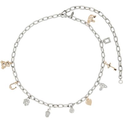 Vivienne Westwood Vivienne Westwood Silver Multi Charm Belt