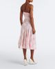 Vivienne Westwood Vivienne Westwood Spiral checked wool-blend bustier dress - 5