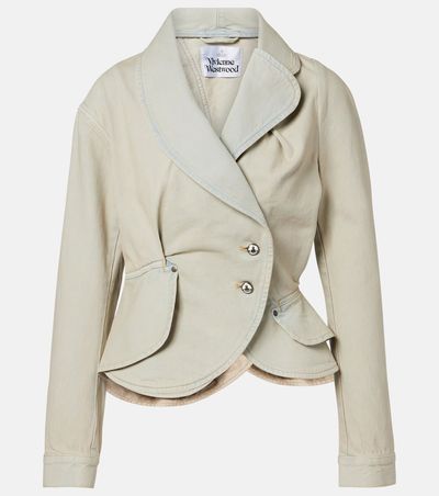 Vivienne Westwood Vivienne Westwood Stormy faded denim jacket
