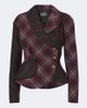 Vivienne Westwood Vivienne Westwood Stormy peplum tartan wool jacket - 1