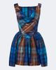 Vivienne Westwood Vivienne Westwood Sunday checked twill minidress - 1