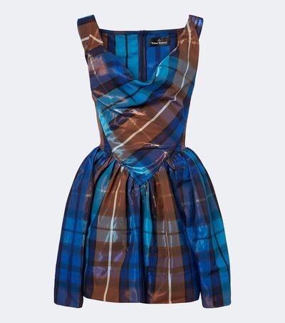 Vivienne Westwood Vivienne Westwood Sunday checked twill minidress