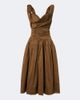 Vivienne Westwood Vivienne Westwood Sunday cotton-blend twill midi dress - 1