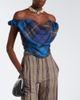 Vivienne Westwood Vivienne Westwood Sunday plaid wool bustier top - 2