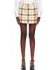 Vivienne Westwood Vivienne Westwood Tan Cheerleader Miniskirt - 1