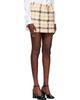 Vivienne Westwood Vivienne Westwood Tan Cheerleader Miniskirt - 2