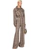 Vivienne Westwood Vivienne Westwood Taupe Memphis Cropped Bomber Jacket - 4